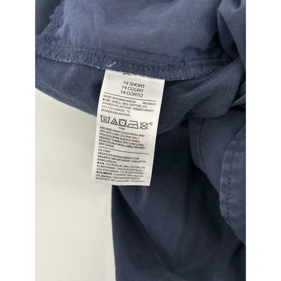 Old Navy Maternity Bootcut Full Panel Pants Navy‎ Blue Size 14 Short Pants - Picture 8 of 8